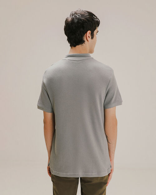 Polo Gris Fit Slim